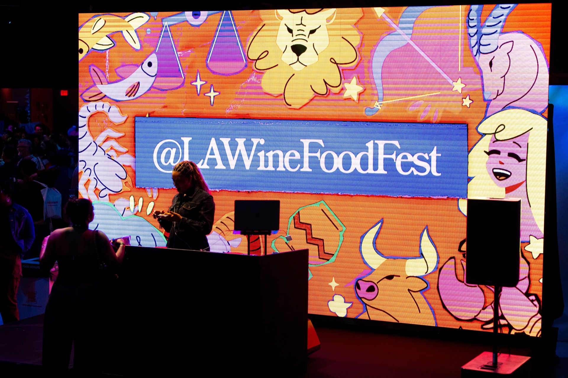 LA Food & Wine Fest event photography by Bigger Dreams